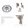 Aluminium OEM die casting roda kemudi suku cadang mobil